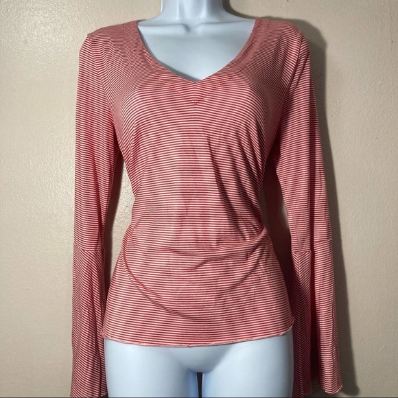 Lucky Brand Tops - LUCKY BRAND small Red stripe top-soft comfy EUC